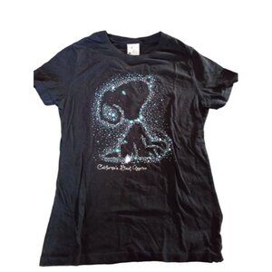 Cedar fair Entertainment Company Women's 100% Cotton Shirt - Black Size XL